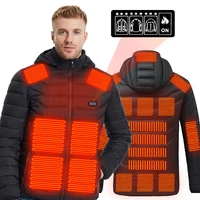 Heated Jacket 21 Areas Winter Men's Self Heating Jacket Heated Vest ski Thermal Clothing Coat USB Electric Heating Jacket 1