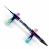 ANGNYA 1Pcs Dual-ended Nail Art Dotting Pen Crayon Rhinestone Crystal Beads Picker Metal Handle Dazzling Color Wax Pencil Tools 6