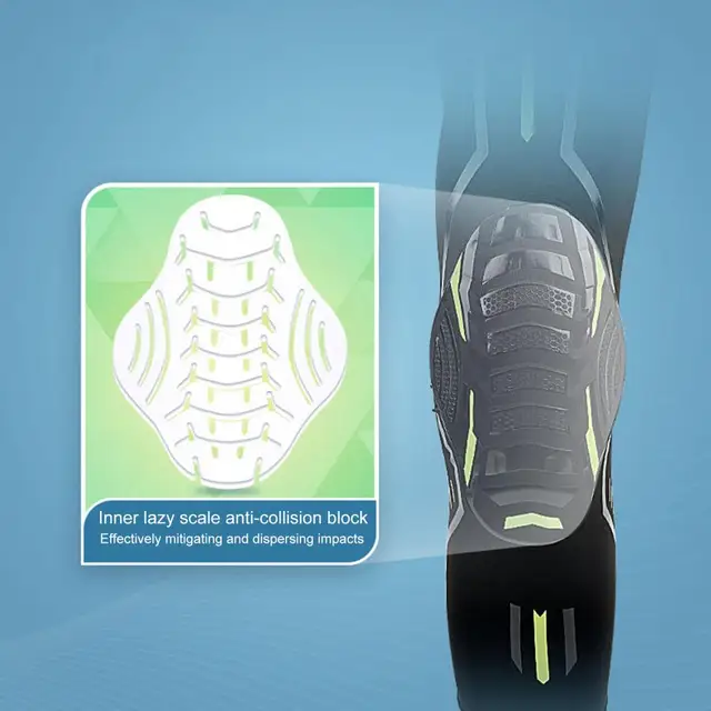 Kids Honeycomb Knee Pad Elastic Pressurization Protection Sports Knee Braces Boys Girls Basketball Cycling Dance Protective Gear 5