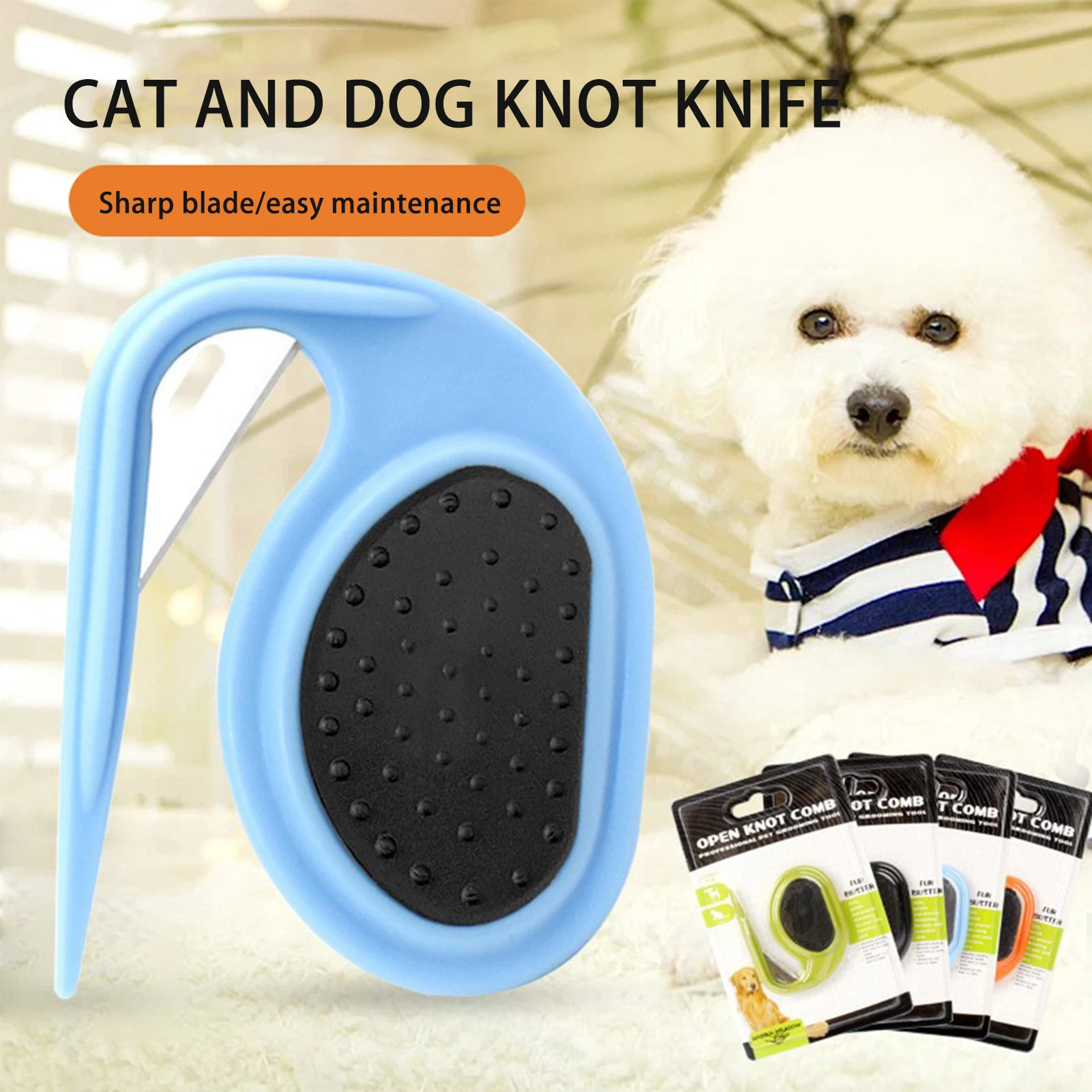 

Cat Dog Combs Pet Open Knot Comb Comfortable Durable Cat Puppy Hair Fur Shedding Grooming Trimmer Comb Cat Brush Pet Accessories