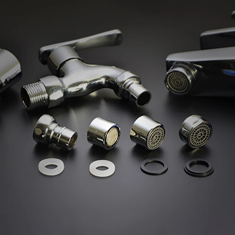 Faucet aerator replaceable filter mixed nozzle 18mm-24mm 1Pcs
