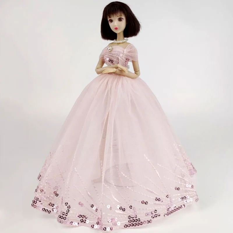 Bambole Barbie Barbie Vestito Da Sposa Abito Da Sposa Alla Moda