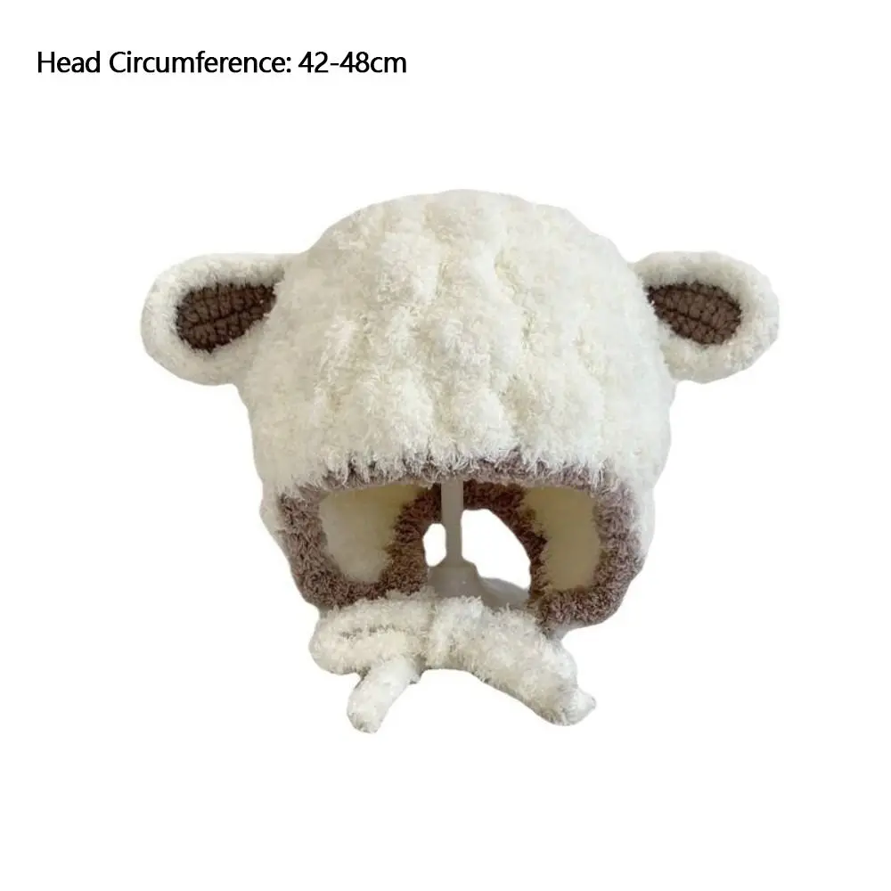 Coral Velvet Winter Ear Warm Hat for Kids