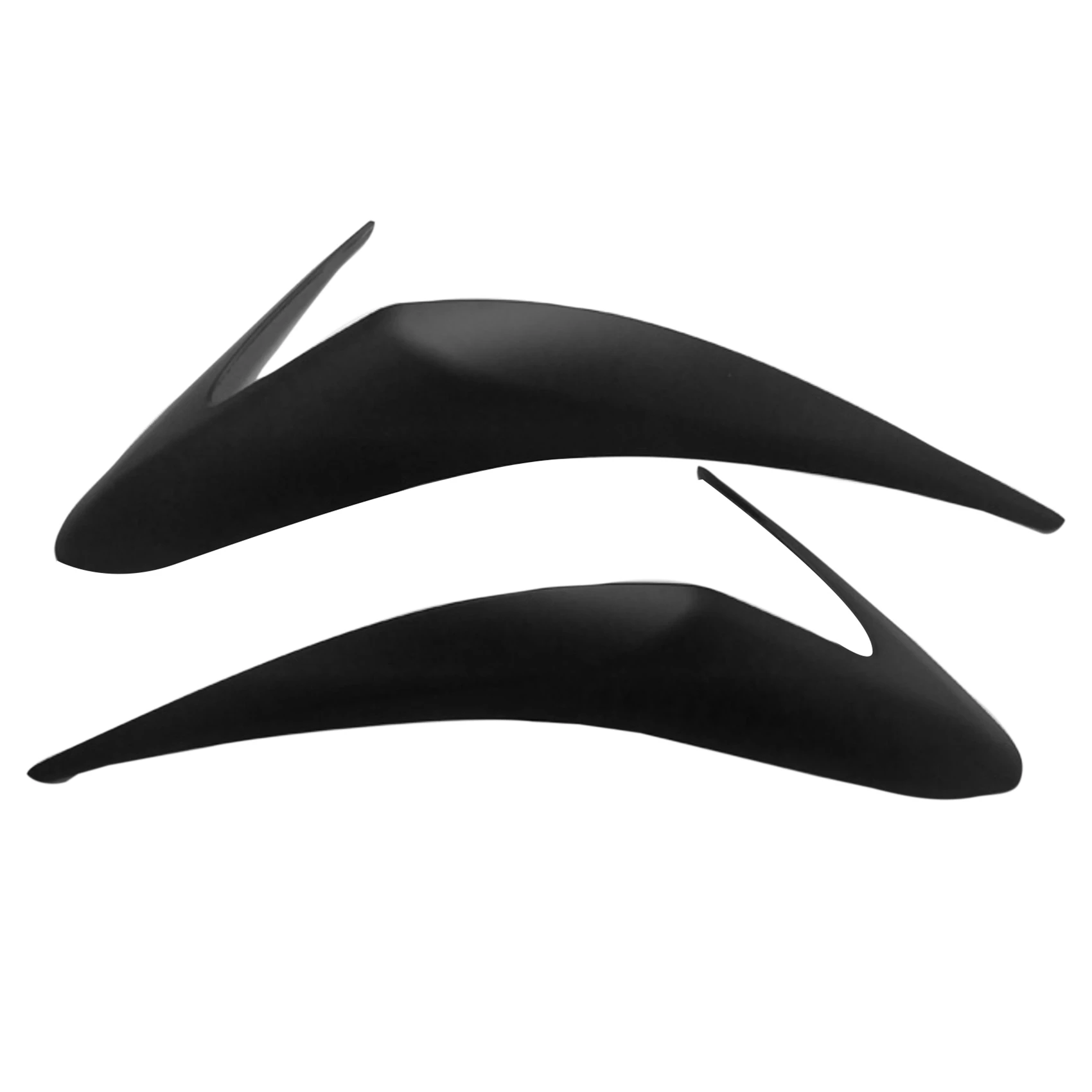 

2PCS Auto Headlight Lamp Eyebrow Cover Trim Decor Stickers for Subaru Forester 2013-2018 Car Exterior Accessories