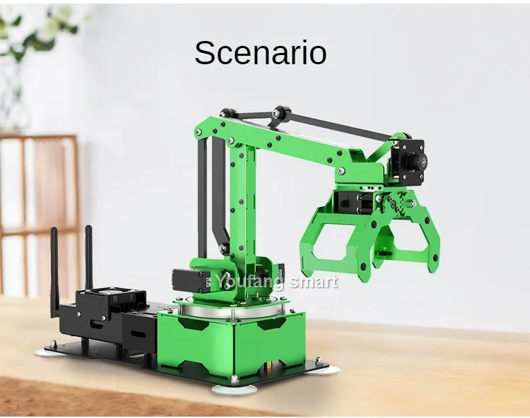 아두이노 로봇 암 DIY 키트용 녹색 로봇 클로, 132mm 개방 금속 로봇 그리퍼, 대형 기계식 클로 클램프 서보 MG996/DS3218