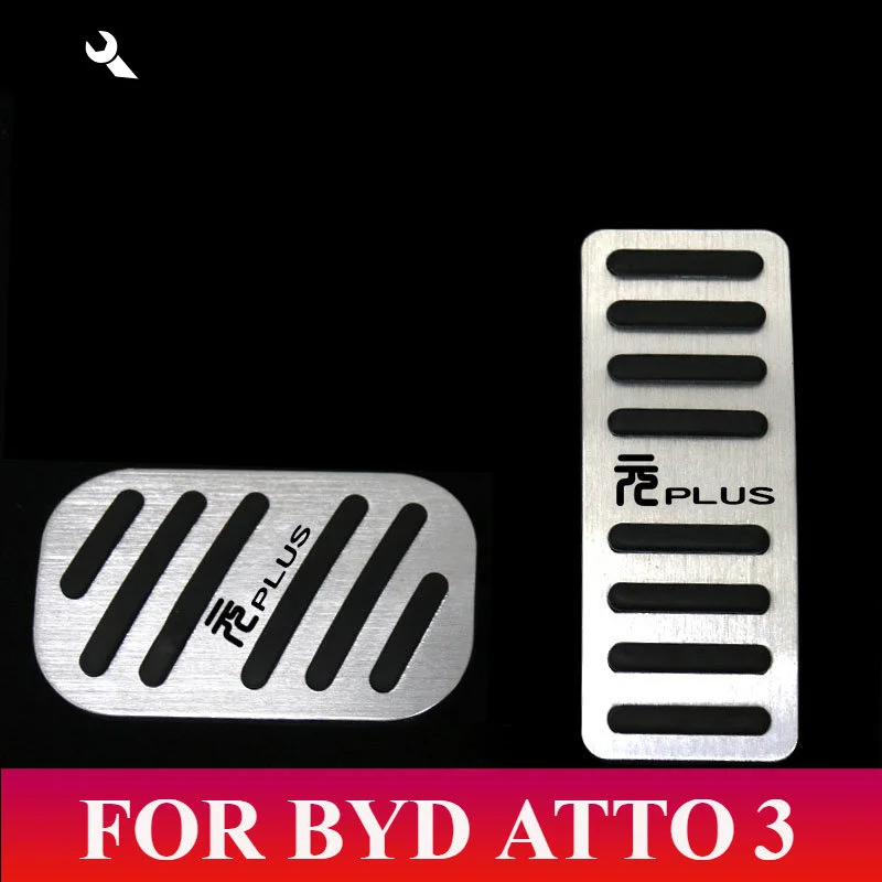 

HITA BYD Atto 3 Sport Auto Pedal Aluminum Steel Gas Accelerator Brake Cover