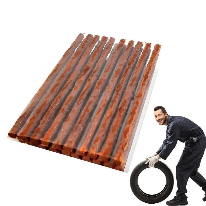 

Tire Strings Tire Plugs Strings Heavy Duty Repair Strips Automotive Tool Tire Repair Plugs Portable Practical For Trailer Truck