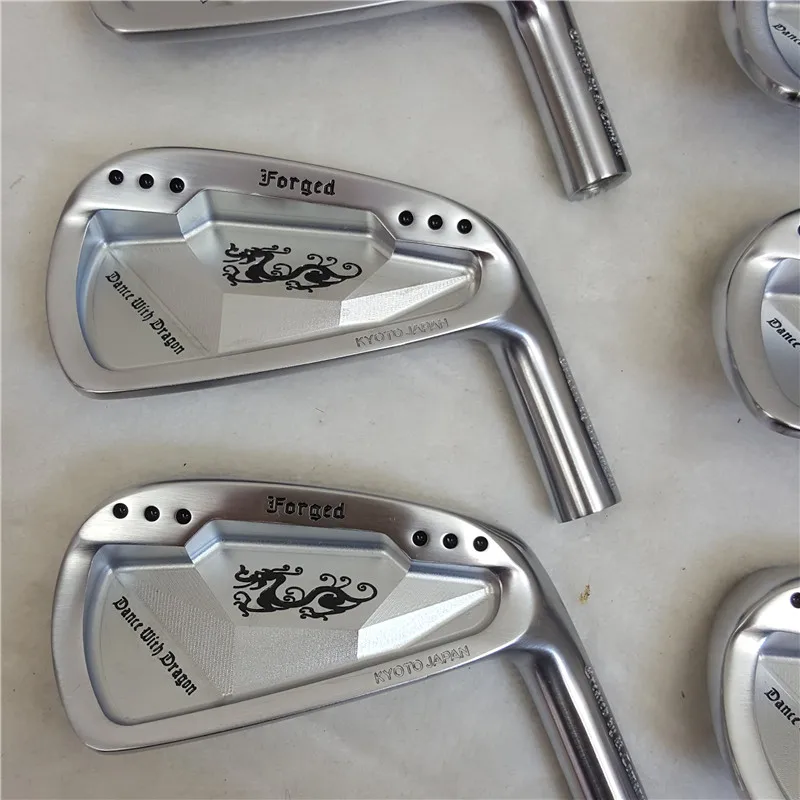 

Men's Original CNC FORGED golf irons Advanced Player Dragon irons Forged set (3 4 5 6 7 8 9 P )steel shaft 8pcs golf clubs