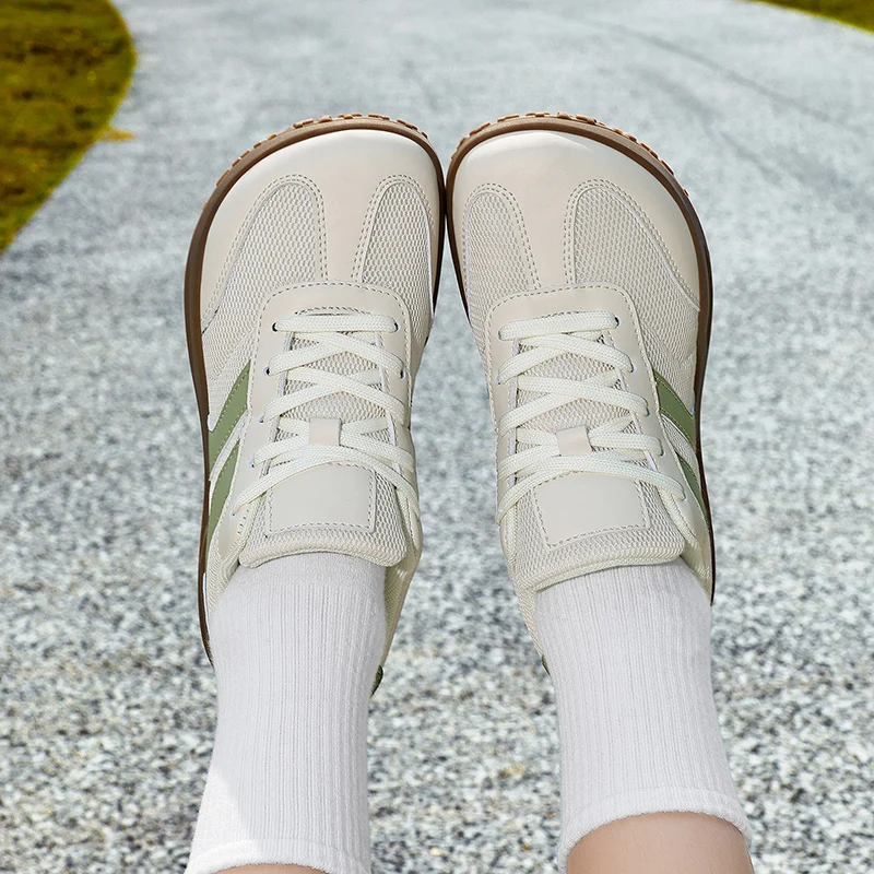 Outdoor Unisex Breitzehen-Barfußschuhe für Paare, Lässige Sneaker, Atmungsaktive Leichte Damen- und Herren-Wander-, Trekking- und Laufschuhe – Detail 11