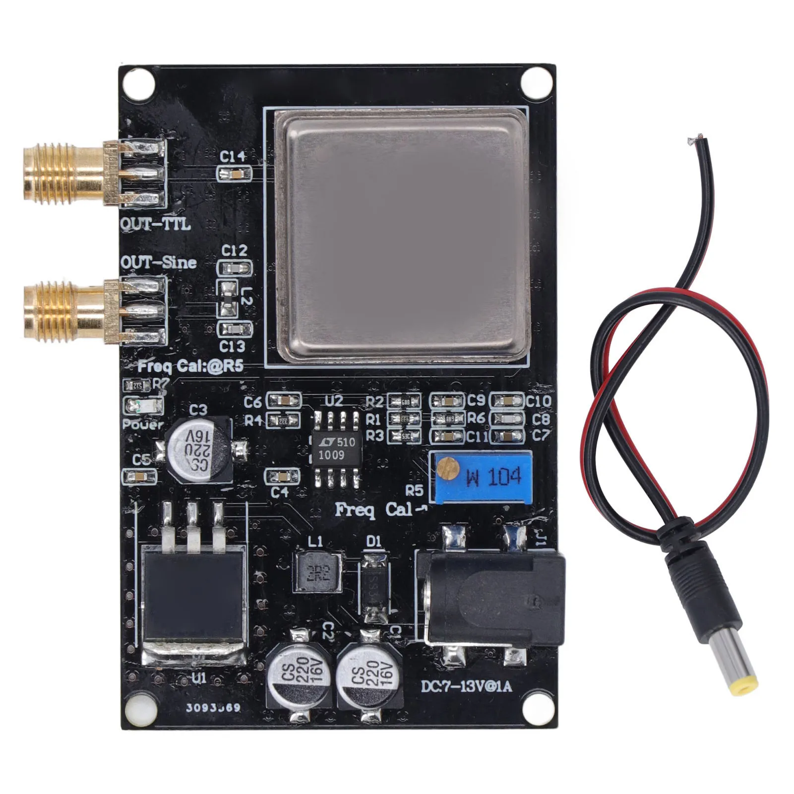 Crystal Oscillator Module OCXO 10MHz Frequency Standard Reference Module Crystal Oscillator Constant Temperature Board