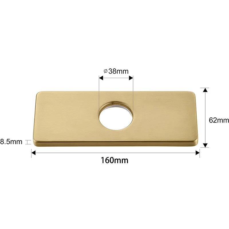 Kitchen Faucet Accessories Hole Cover Deck Plate Bathroom Sink Unused Mounting Escutcheon Basin Faucet Base Cover