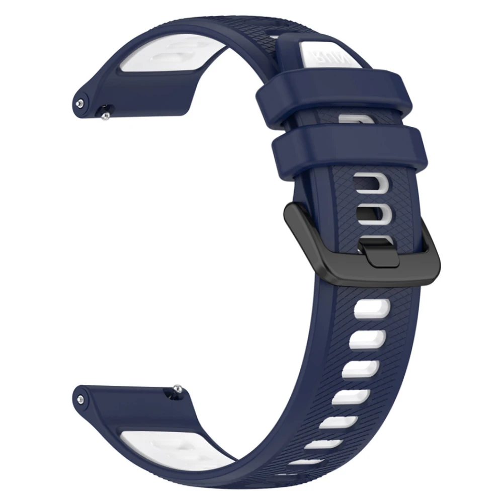 Dual-Color Silicone Watch Strap Replacement - Premium Quality Bracelet