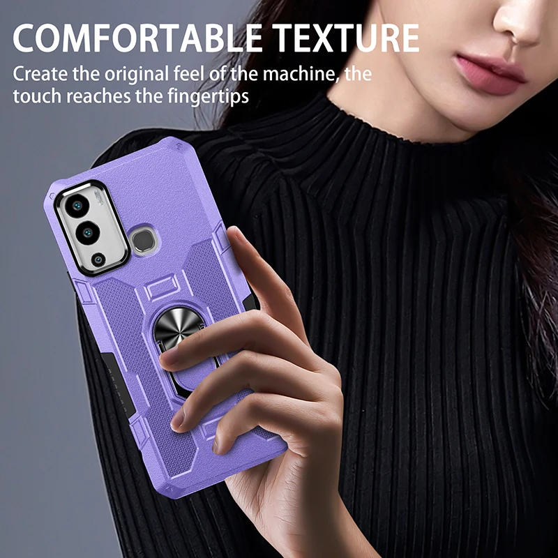 Ring Holder Shockproof Phone Case Cover