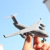 17CM C-17 Globemaster III Airplane Model Toy Pull Back Military Transport Aircraft Models Creative Decorations Boys Kids Gifts 1