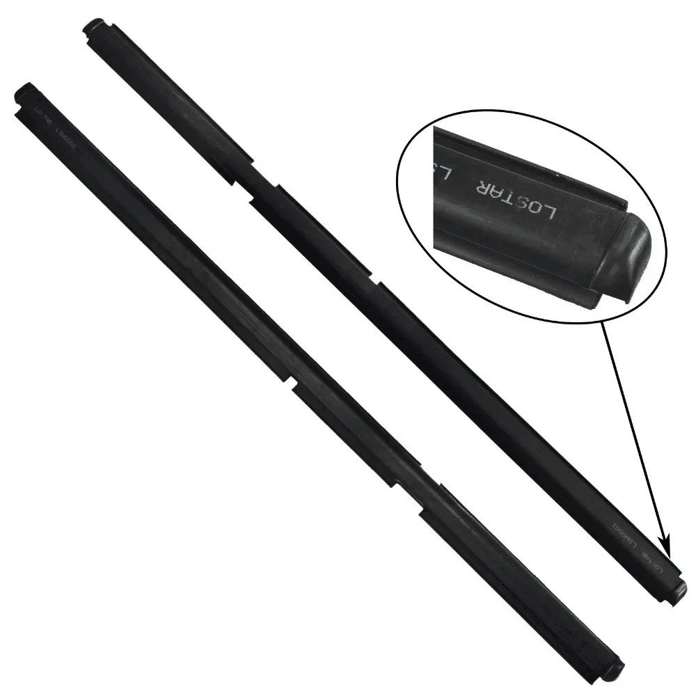 Window Weatherstrip Belt Trim Door Windows Glass Waterproof Sealing Rubber Strips For Jeep Grand Cherokee II WJ WG 1998-2005 For Car Window Weatherstrips