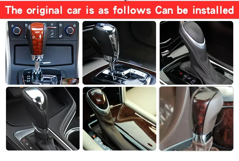 For Cadillac ATS XTS CT4 CTS SLS SRX Gear Shift Knob Head Shift Lever Gearbox Le