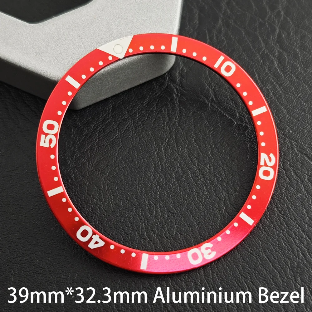 Premium Flat Aluminium Watch Bezel - 39mm Replacement Part for Men's Mechanical Watch