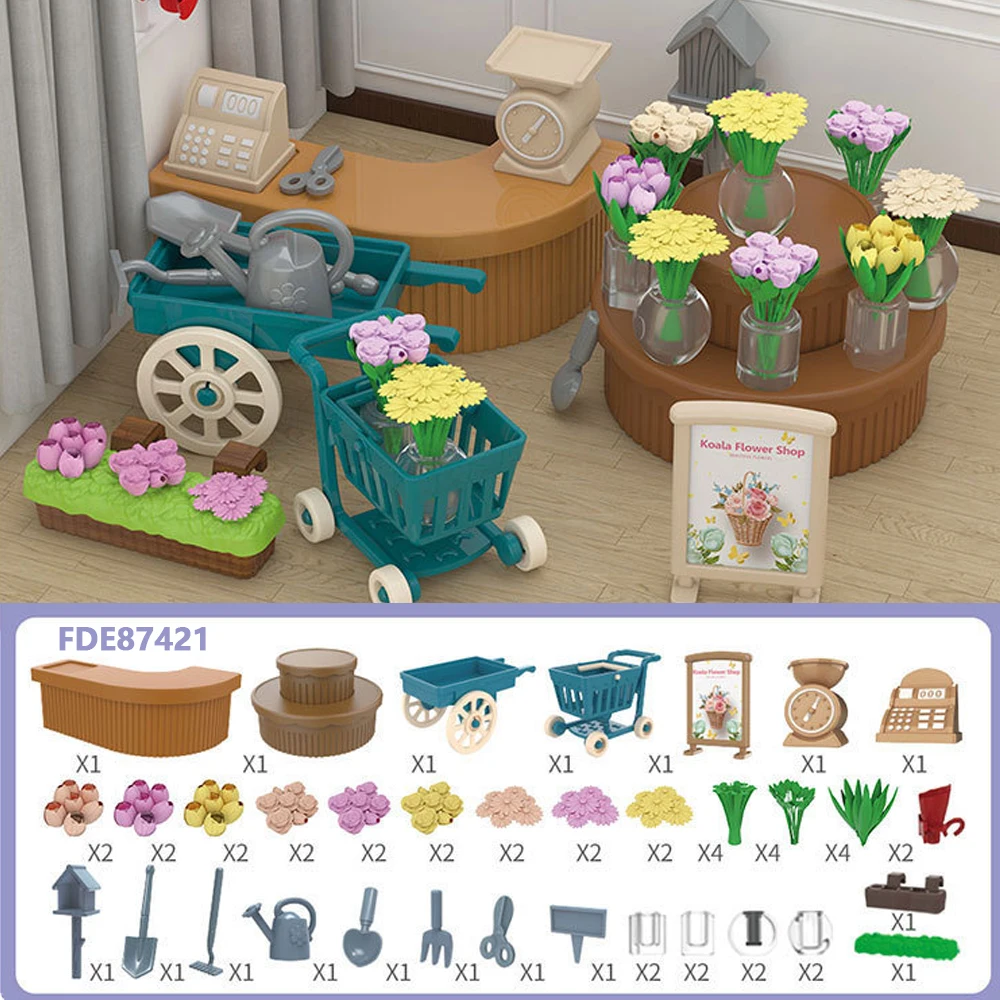 Deluxe Dollhouse Furniture Set