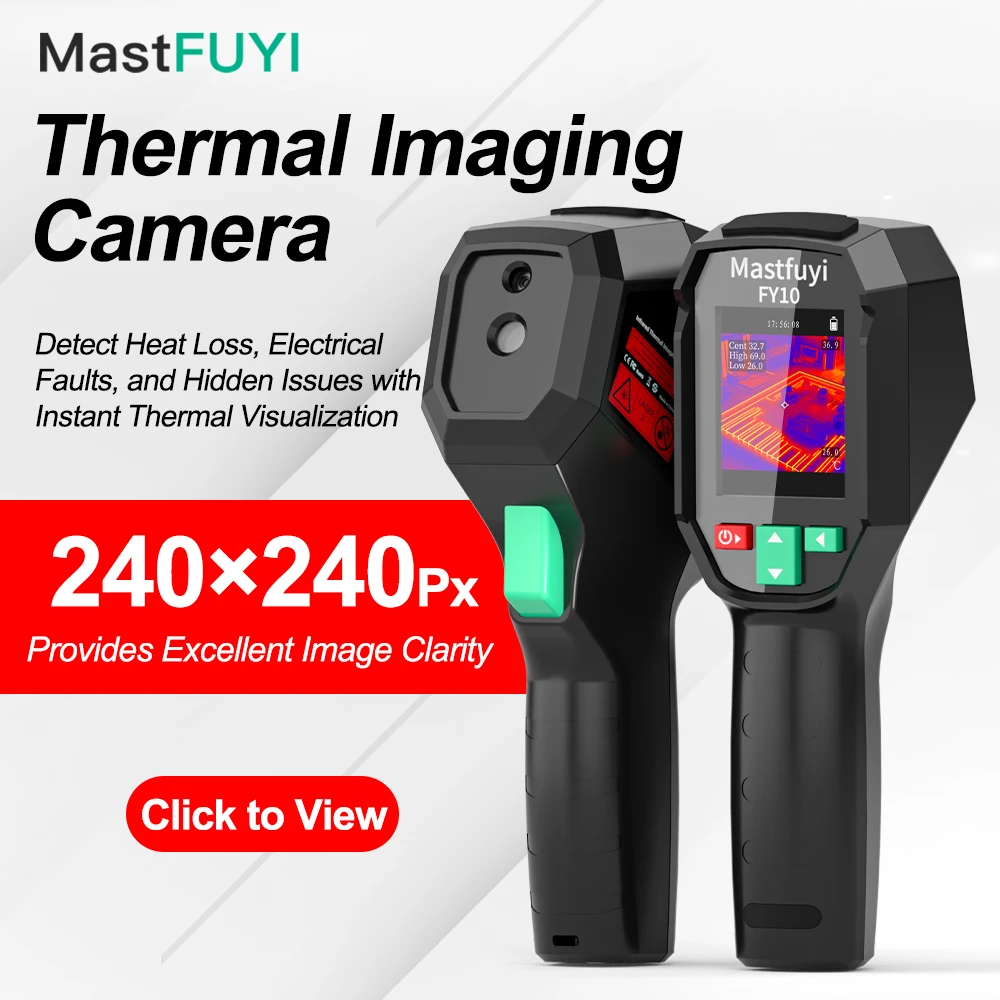 MASTFUYI Infrared Thermal Imaging Camera USB Rechargeable