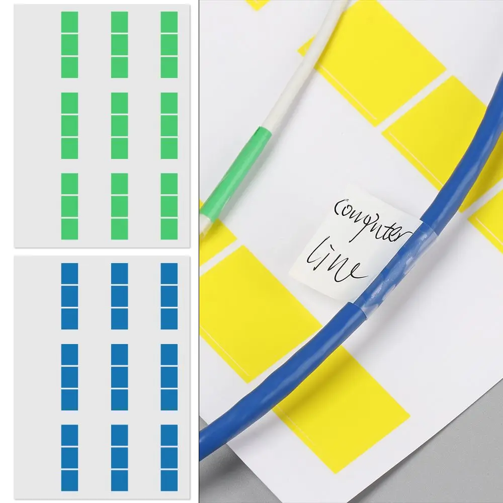 Waterproof Cable Labels Stickers Fiber Organizers