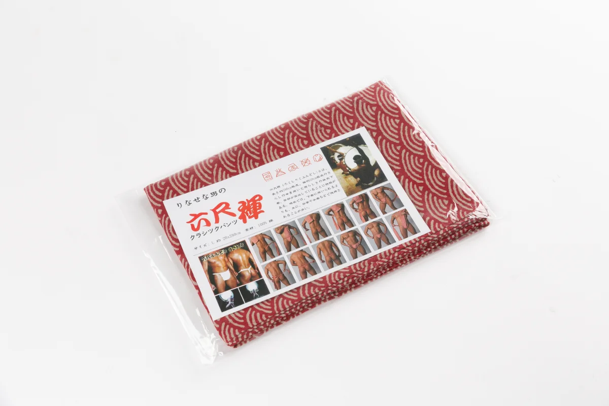 Rokusyaku Fundoshi Traditional Japanese Kimono Sumo Panties T-back Men Knickers Shorts Underwear Funny G-string Jockstrap Thongs