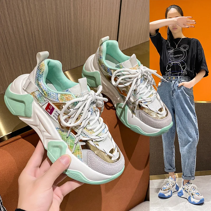 

Туфли женские дышащие, демисезонные, 2023