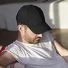Men Women Unisex Black Hat Solid Color Baseball Cap Snapback Caps Outdoor Sunscreen Hats Fitted Casual Hip Hop Peaked Cap 4