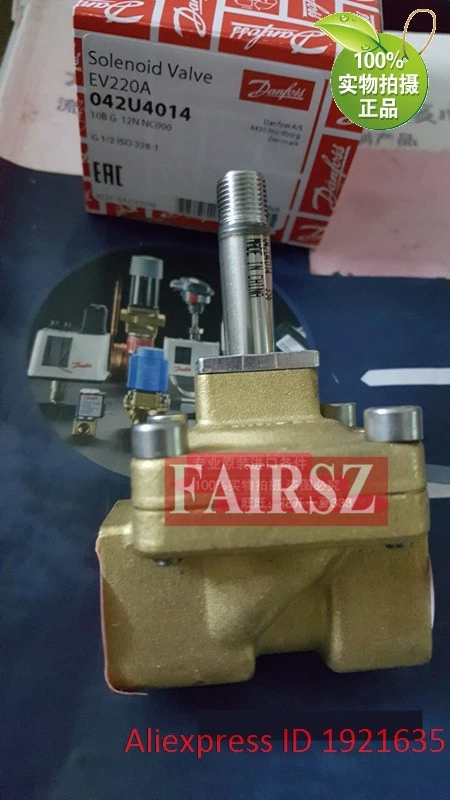 Original DAN.FOSS EV220A 042U4014 Solenoid Valve FAIRSZ STORE
