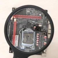 White Magnifying Glass Handheld 45X Magnifier With 3 LED Light For Reading Magnifying Glass Jewelry Loupe 4