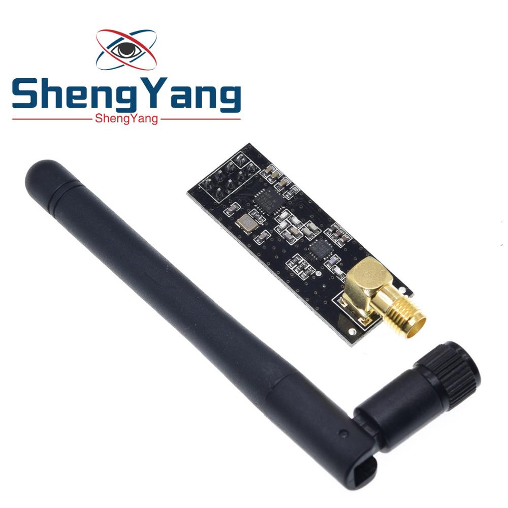 TZT 1PCS Special promotions 1100-meter long-distance NRF24L01+PA+LNA wireless modules (with antenna)