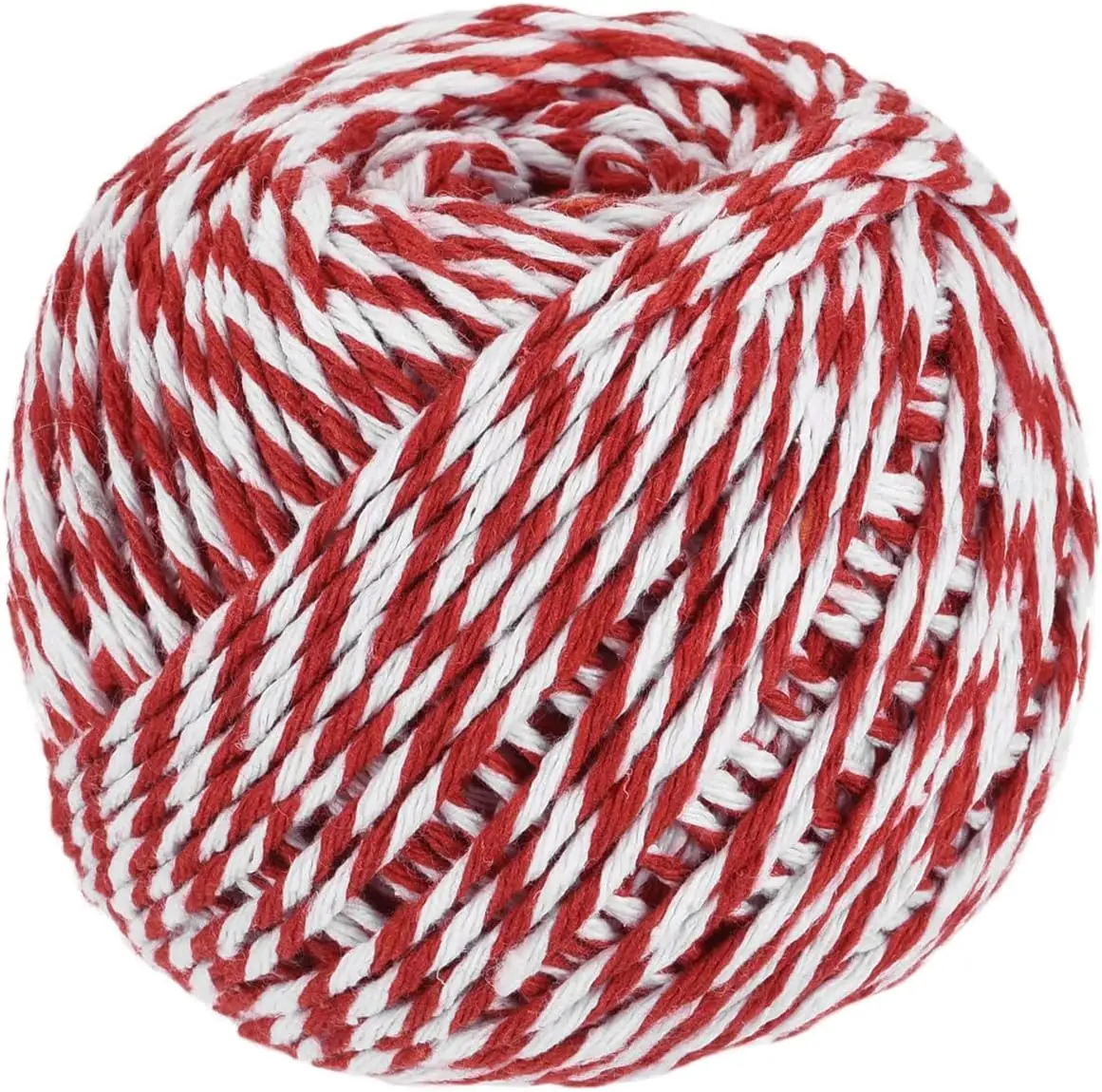 Red and White Twine String Christmas Bakers Twine String for DIY