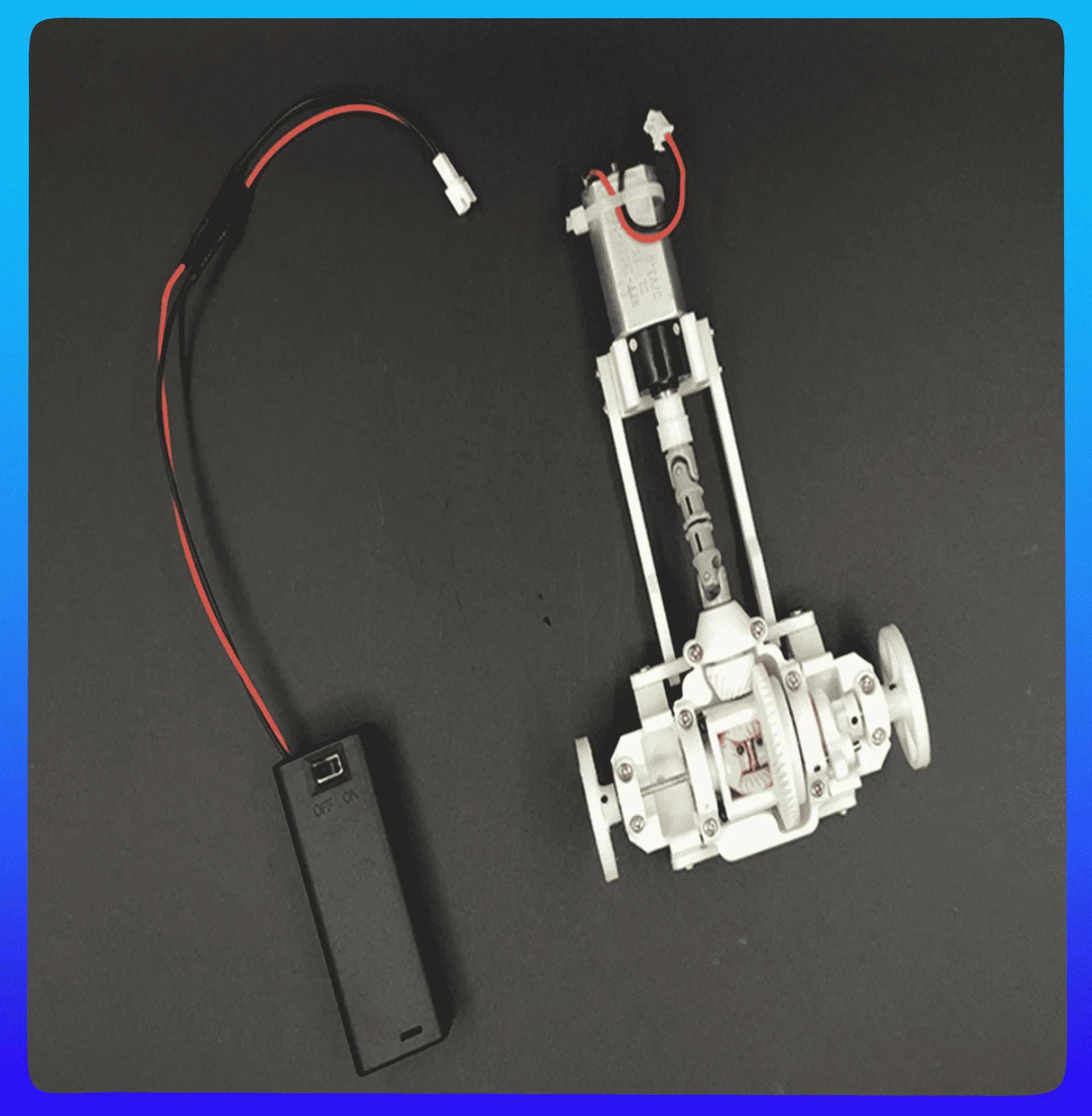 Automobile Open Differential Gear Simulation Science Discovery STEM Education Physics Experiment Kit For Children Gifts