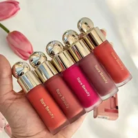 Rare Beauty Soft Pinch Liquid Blush, fini soyeux et lisse, longue tenue, effet repulpant, pour un maquillage éclatant, espoir, amour, vertus, joie, merveille, valeur 4
