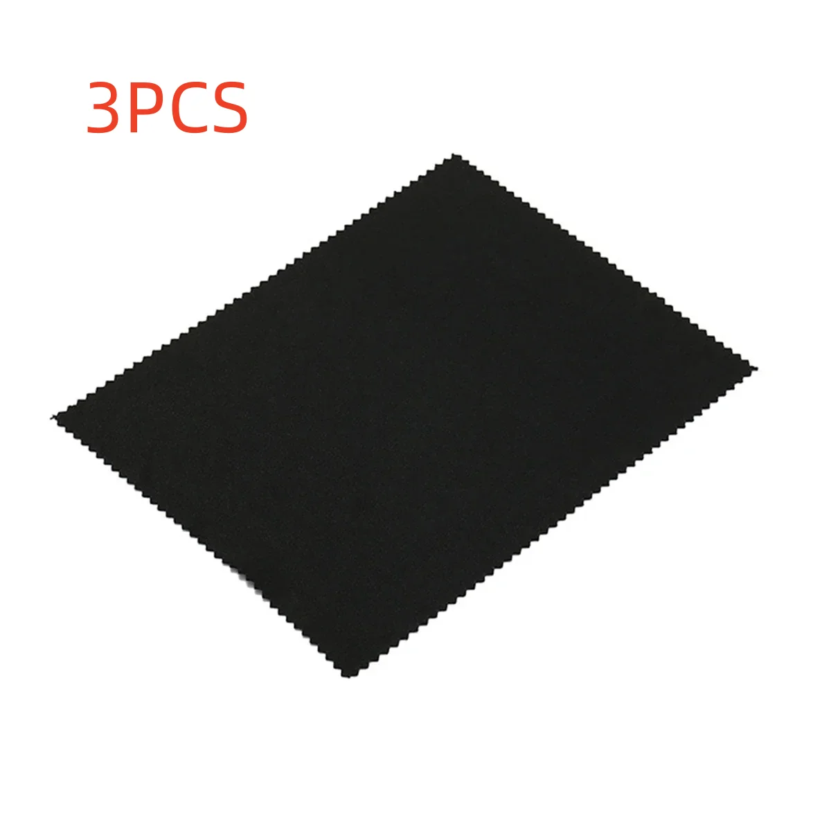 Black/Gray Microfiber Cleaning Cloth 15x15cm for Sunglasses Eyeglasses Lens Accessories Soft Dust-Free Glasses Care