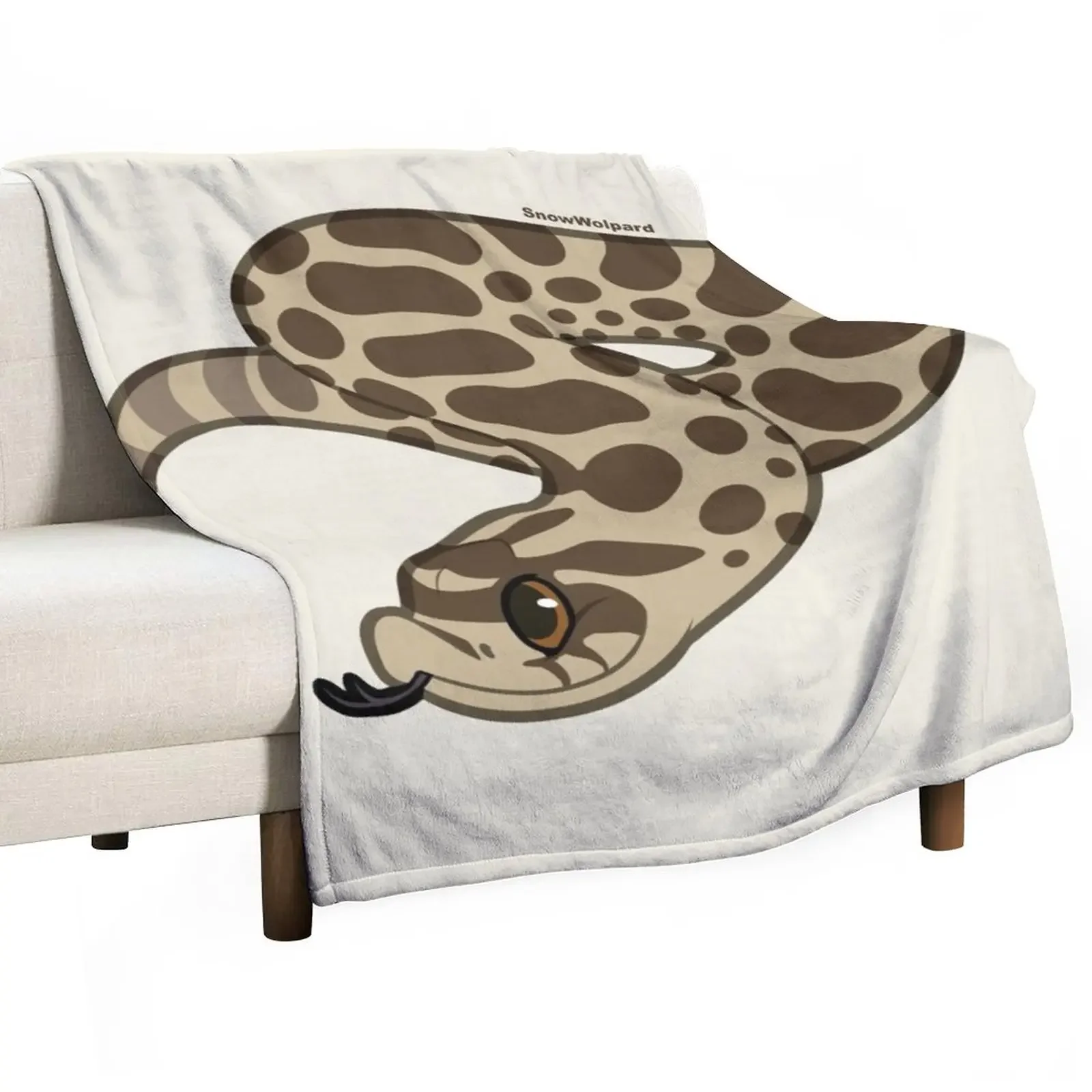 

Little Hognose Snake Throw Blanket Designers Large Blankets