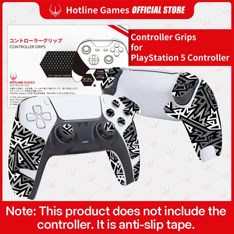 Hotline Games Nastro Grip Controller Colorato Compatibile Con Controller Dualsense Sony Ps5, Antiscivolo, Traspirante