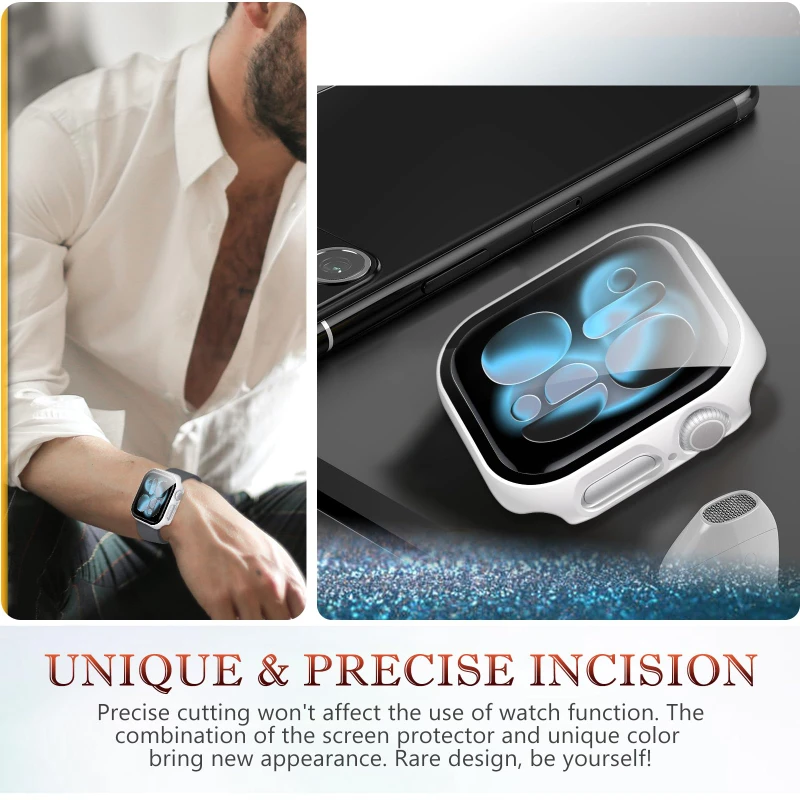 Premium Tempered Glass Screen Protector with Protective Case