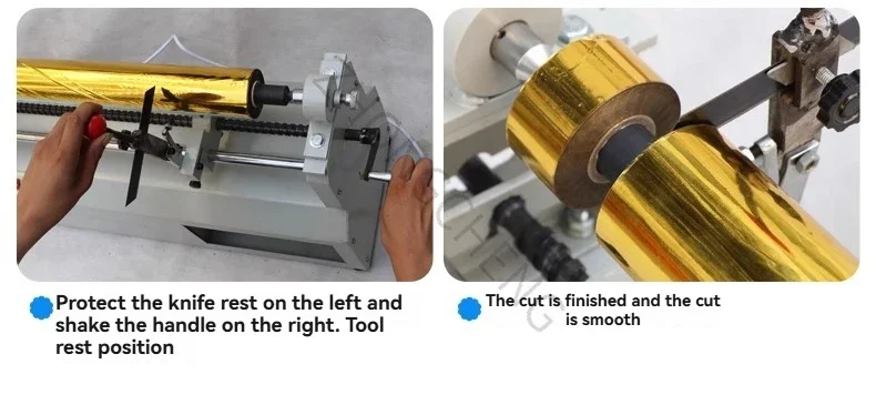 New 220V Electric Hot Stamping Paper Cutting Machine, Mechanized Aluminum Hot St