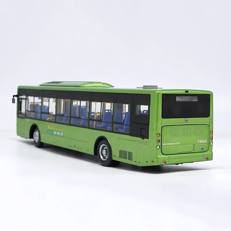 Diecast 1:42 Scale Yutong Bus Model E12 Model Shanghai Bus Pure