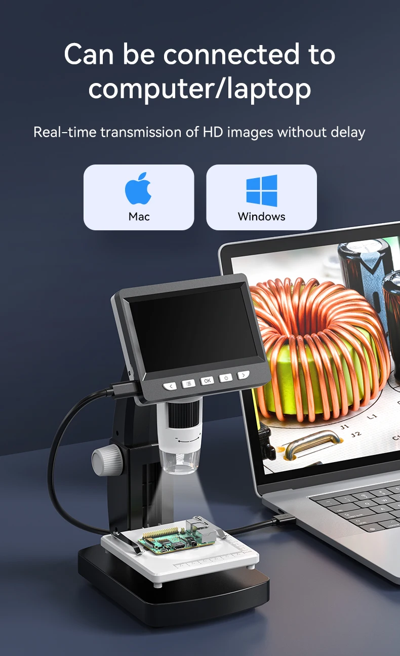 digital microscope for soldering and pcb repair