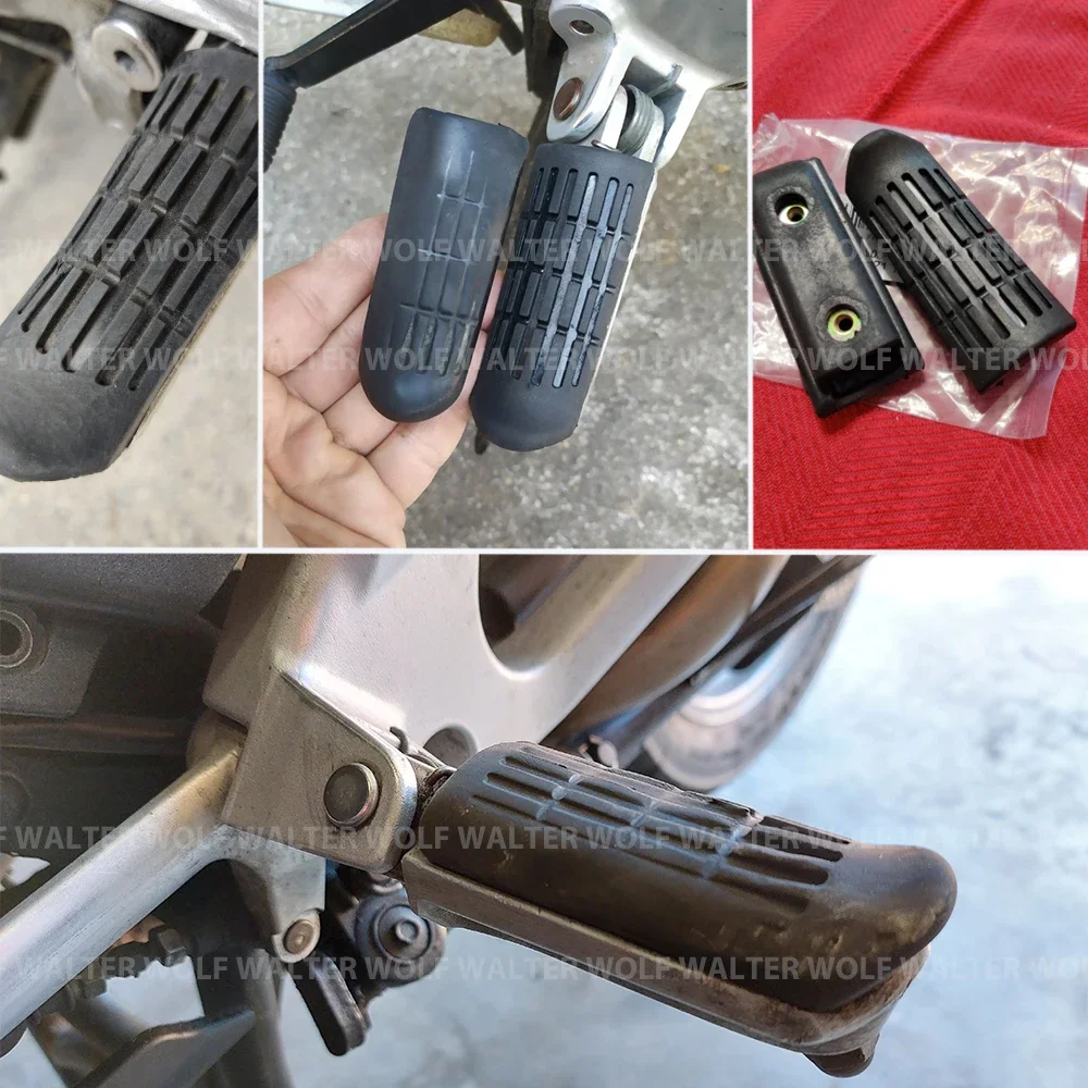 Motorcycle Footrests Front Foot Rest Peg Rubbers for HONDA Multiple Models