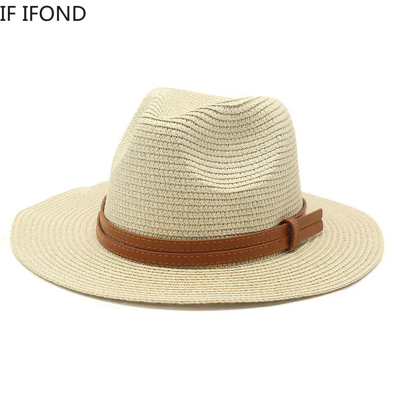 Mens Straw Hats Sun Protection Straw Hat Mens Panama Hats Straw