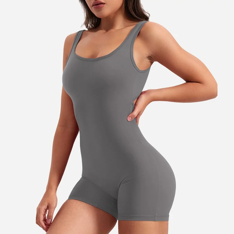Sexy Seamless Short Sport Jumpsuit Women Sportswear Fitness one Set Legging Yoga Wear Clothing Sport OutfitGym Workout Tracksuit