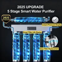 เครื่องกรองน้ำ EIREE Household ขนาด 0.01 ไมโครเมตร 5 ขั้นตอน ระบบกรองน้ำแบบอัลตร้าฟิลเตรชั่น (UF) สำหรับน้ำดื่ม ช่วยกำจัดสิ่งสกปรกและกลิ่น 1