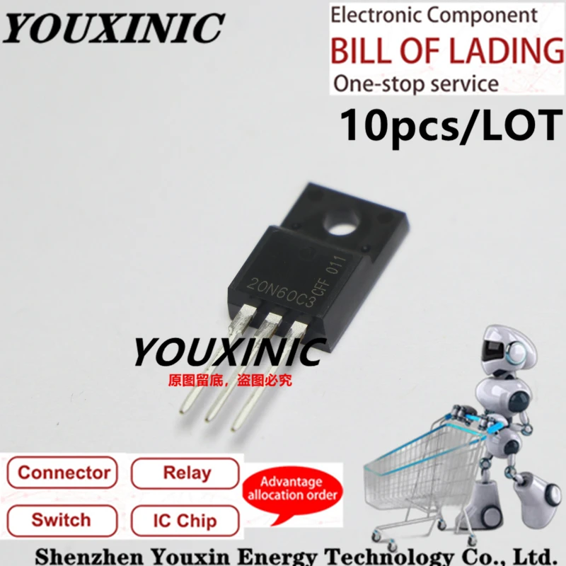 

YOUXINIC 100% New Imported Original SPA20N60C3 20N60C3 20A 650V TO-220F