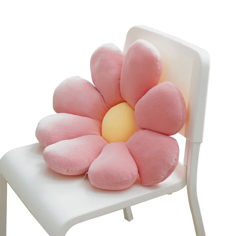 Fashion Flower Cushion Soft Chair Nordic Style Office Sedentary Cute Student Dormitory Butt Cushion Pillow Cushions Home Decor