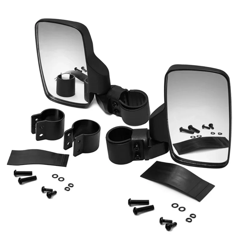 

UTVMirrors, Fits 1.7-2 Inch Roll Cage UTV SideMirrors & Rear ViewMirrors Compatible for 800 XP 900