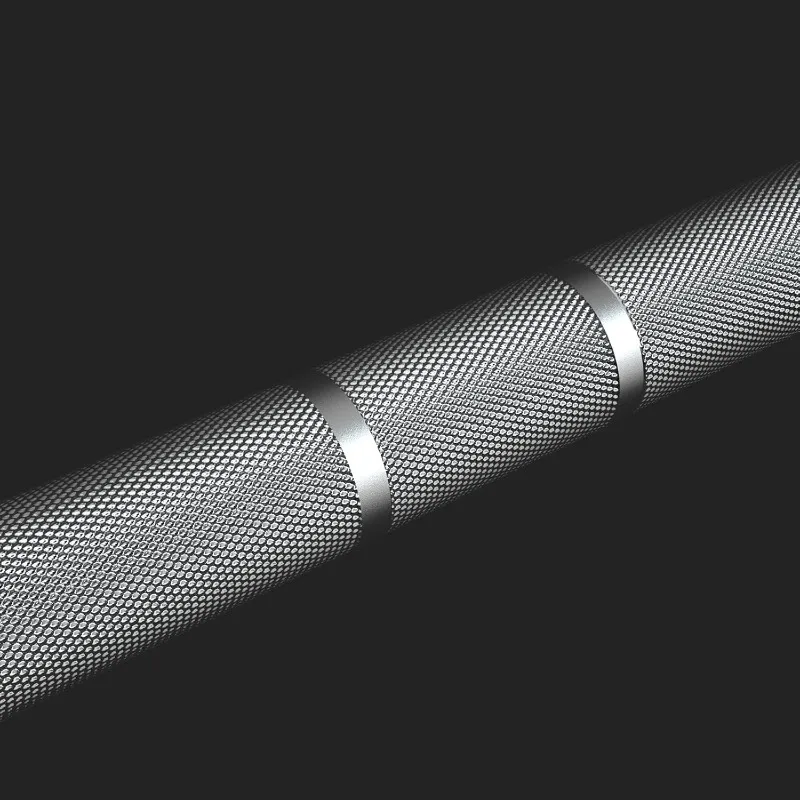 Barbell Olympic Bar 6.6ft /7ft, Medium Volcano Knurl, Hybird