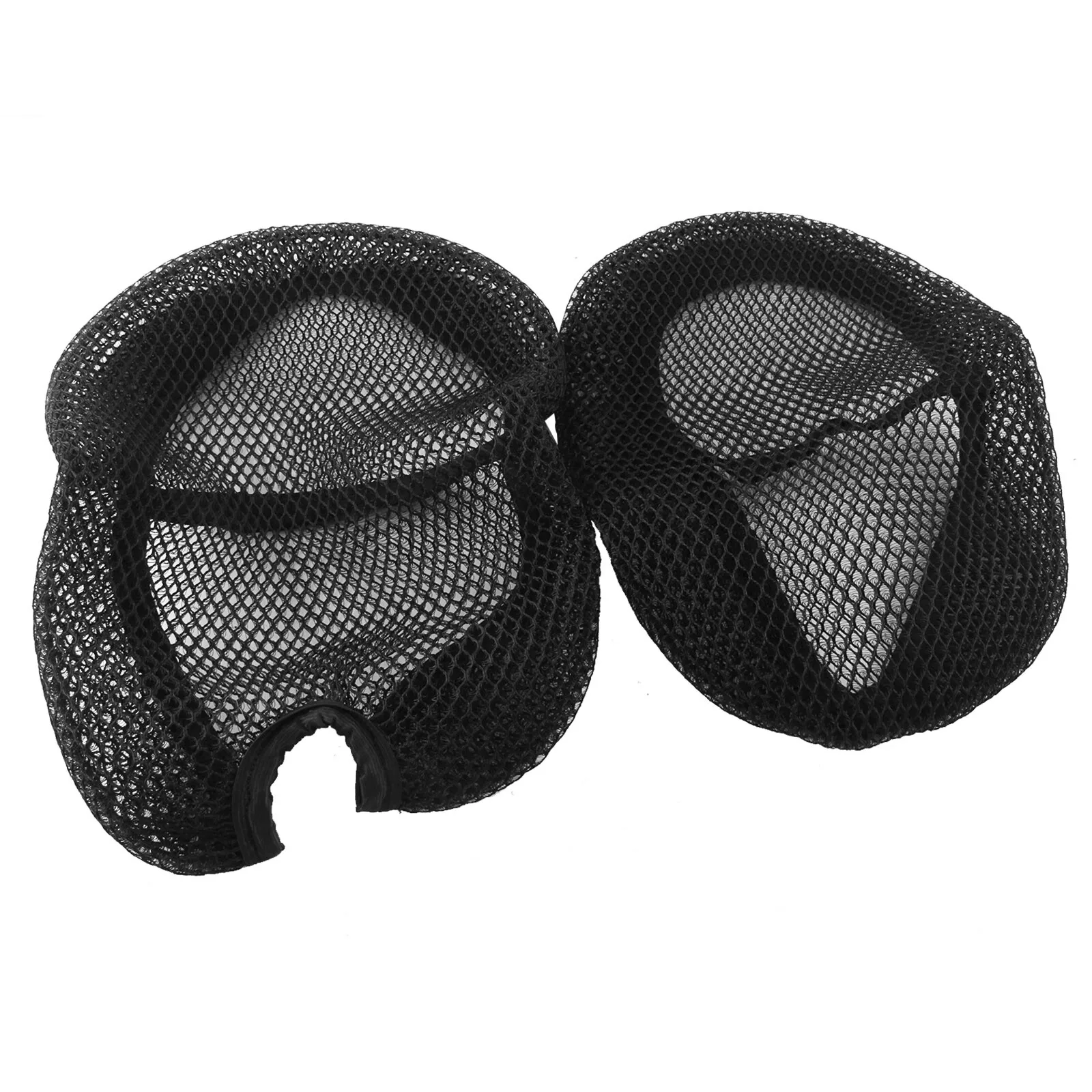 가와사키 닌자 650 용 나일론 패브릭 안장 시트 커버, 오토바이 미끄럼 방지 메쉬 패브릭, 통기성 시트 커버, EX650 ER6N ER6F