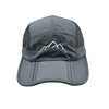 Mountain Embroidery Stripe Foldable Trucker Cap Men Sun Protection Summer Adjustable Men Baseball Cap Dad Hat 6